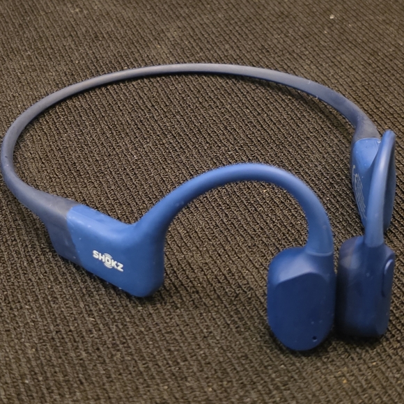 SHOKZ OpenRun - Bluetooth Wireless Open-Ear Headphones (Blue) - Picture 2 of 7